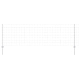 Fence and Post Silver 0.8 x 10 m Steel 3336178