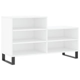 Shoe Cabinet White 102x36x60 cm Engineered Wood 831396
