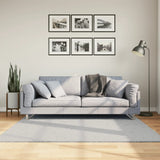 Rug HUARTE Short Pile Soft and Washable Grey 160x160 cm 375078