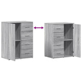 Sideboards 2 pcs Grey Sonoma 59x39x80 cm Engineered Wood 3276635