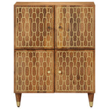Side Cabinet 60x33x75 cm Solid Wood Mango 358310