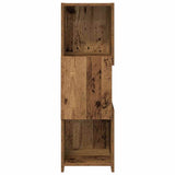 Corner Cabinet Old Wood 30.5x30x95cm Engineered Wood 889835