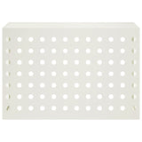Air Conditioner Cover White 90 x 40 x 60 cm Steel 8014123