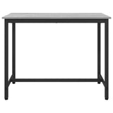 Table Grey Sonoma 100 x 50 x 76.5 cm Engineered Wood and Steel 873747