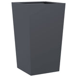 Garden Planters Anthracite 2 pcs 45x45x75 cm Steel 851099