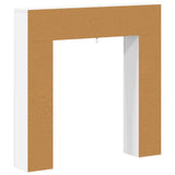 Fireplace Surround Gloss White 102 x 18 x 100.5 cm 8006610