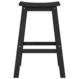 Garden Bar Set 6 pcs Black HDPE 3335808