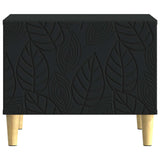 Coffee Table Black 50 x 49 x 40 cm Engineered Wood 895196