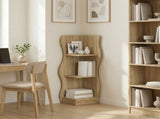 Corner Shelf Sonoma Oak 34 x 33 x 102 cm Engineered Wood 899938