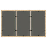 Garden Table with Glass Top Beige 150x90x75 cm Poly Rattan 365533