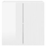 TV Wall Cabinet Wall-mounted High Gloss White 59.5 x 31 x 60 cm 892353