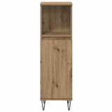 Bathroom Furniture Set 3 pcs Artisan Oak Engineered Wood 3378508