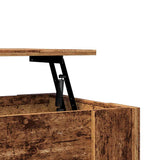 Coffee Table Old Wood 101x49x52 cm Engineered Wood 856926