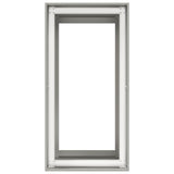 Planter 40x80x80 cm Stainless Steel 860777