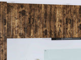 Wall Cabinet LUCCA Smoked Oak 40 x 31 x 80 cm Engineered Wood 885030
