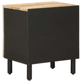 Bedside Table Natural 40 x 33 x 46 cm Solid Mango Wood 4018842