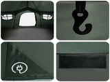 Family Tent Army Green 487 x 340 x 216 cm Polyester and Steel 42028676