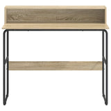 Desk with Storage Sonoma Oak 100 x 50 x 91 cm 8008027
