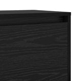 TV Cabinet Set Black Oak 90 x 35 x 40 cm Engineered Wood 875233