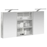 Bathroom Cabinet Set 3 pcs 100 x 10.5 x 50 cm Engineered wood 3403691