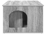 Cat House Grey Sonoma 85 x 55 x 50 cm Engineered Wood 8000731