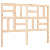 Bed Frame without Mattress Small Double Solid Wood Pine 3193046