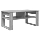 Coffee Table Grey Sonoma 96 x 54 x 44 cm Engineered Wood 8000153