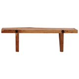 Wall Shelves 2 pcs 60x20x18 cm Solid Acacia Wood 247927