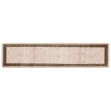 Rug Runner MARSA Black 80 x 350 cm Polyester and PVC 42023333