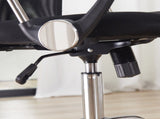 Ergonomic Office Chair Mesh Chair with Adjustable Height Tilt Function Black T3398P328235