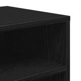 Book Cabinet Black 66x31x80 cm Engineered Wood 860293