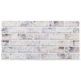 3D Wall Panels 10 pcs Light Grey 100x50 cm EPS 4008548