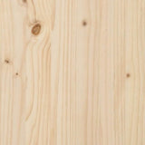 Garden Planter Beige 161 x 43 x 76.5 cm Solid Fir Wood 42006568