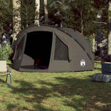 Fishing Tent 4-Person Brown Waterproof 4005318