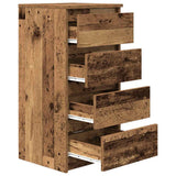 Sideboard Old Wood 37.5x35x76 cm Engineered Wood 861758