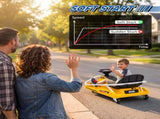 24V Electric Go Kart for Kids with Drift Mode, 300W Brushless Motor, Soft Start and Dual Speed for T3398P550322
