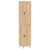 Highboard Sonoma Oak 34.5x34x180 cm Engineered Wood 3200108