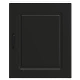 Kitchen Wall Cabinet Kalmar Black Engineered Wood 853559
