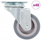 48 pcs Swivel Casters 50 mm 277903