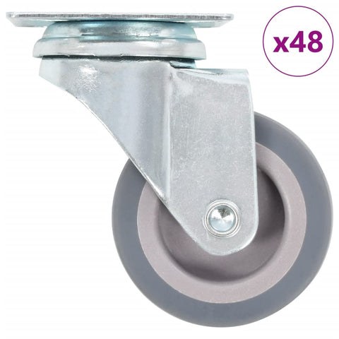 48 pcs Swivel Casters 50 mm 277903