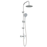 Shower System Chrome Stainless Steel 21 x 48 x 112 cm 42053766