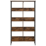 Bookshelf Smoked Oak 82 x 32 x 144.5 cm Engineered Wood 883984