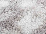 Shaggy Rug High Pile NAVARRA Silver Grey 160x160 cm Polyester 4102876