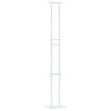 Trade Show Displays 2 pcs White 30 x 23.5 x 210 cm Steel 3407635