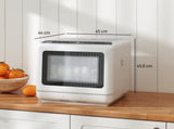 6L Five-Mode Tabletop Dishwasher - White T3398P422795