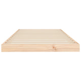 Bed Frame without Mattress 90x200 cm Solid Wood Pine 823459
