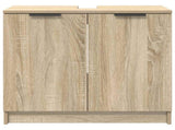 Bathroom Cabinet Sonoma Oak 64.5 x 33.5 x 59 cm Engineered Wood 880739