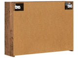 Bathroom Mirror Cabinet Old Wood 63.5 x 16 x 62.5 cm 889157