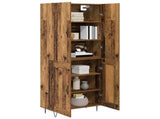 Highboard 2 pcs Old Wood Engineered Wood 3415658