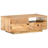 Coffee Table 90x50x35 cm Solid Mango Wood 320467